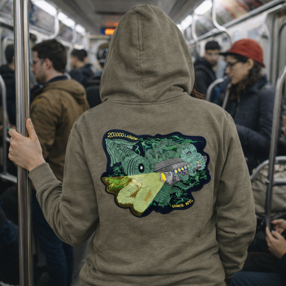 20,000 Leagues Under NYC Zip Midweight Hoody