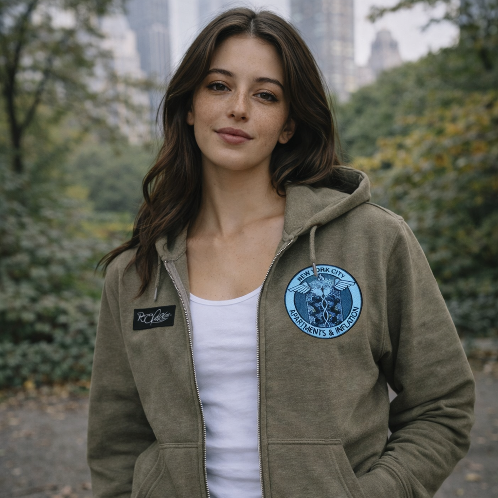 Apartments & Inflation Zip Midweight Hoody