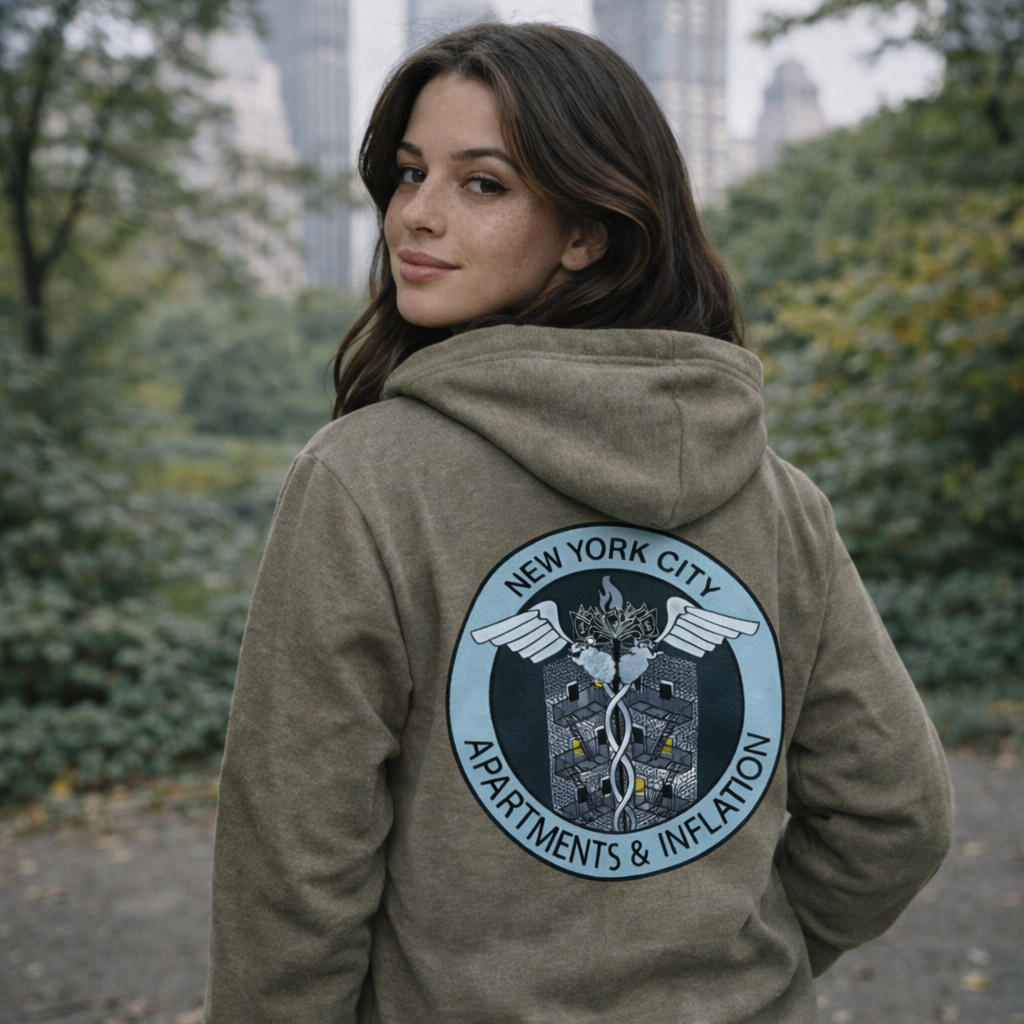 Apartments & Inflation Zip Midweight Hoody