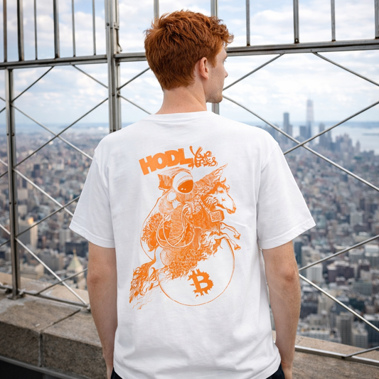 HODL your Horses Heavyweight Tee