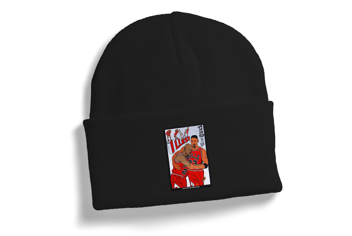 The Illest Patch on Black Beanie