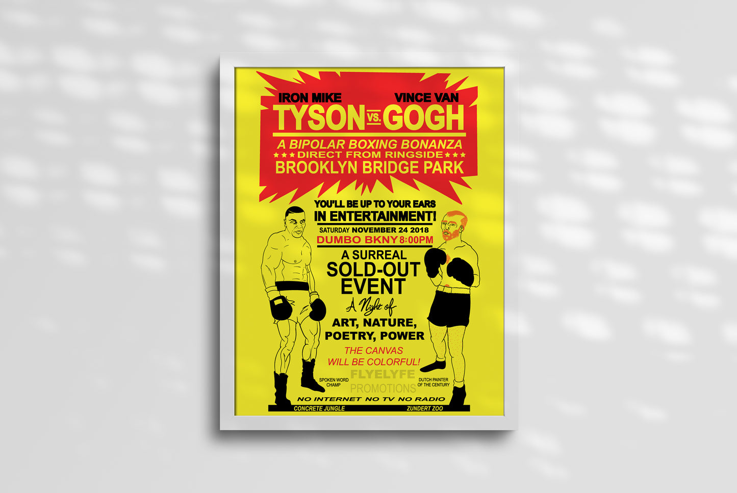 Tyson V.S. Van Gogh Print