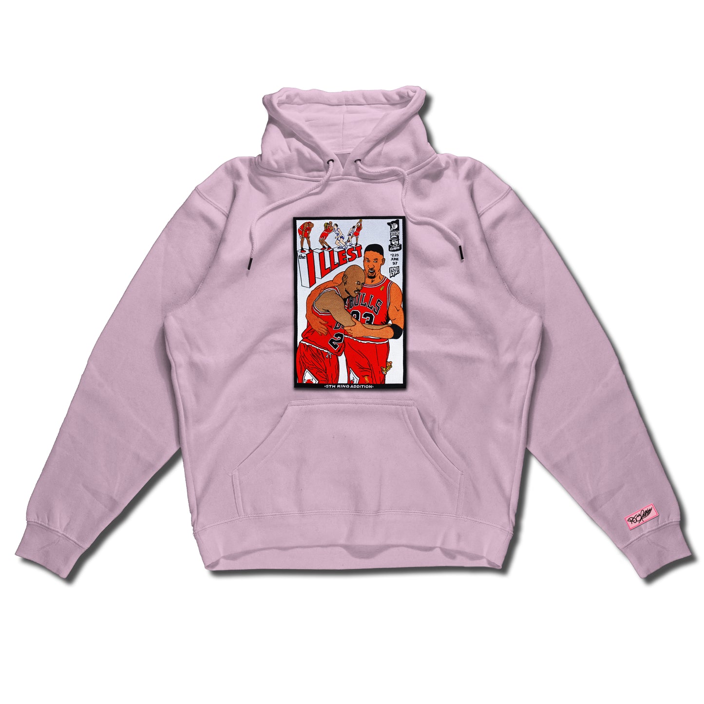 The Illest hand embroidery hoody pullover