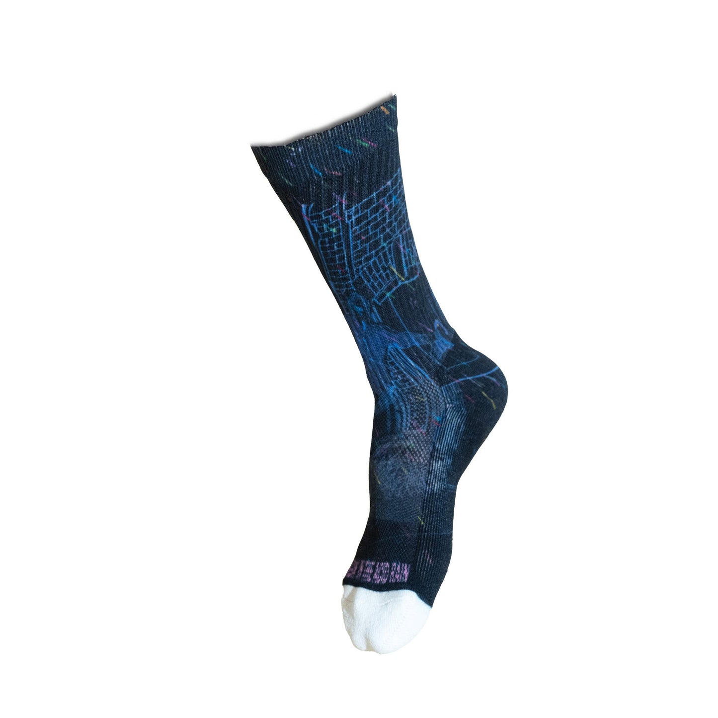 “Singing In The Acid Rain” Tube Socks