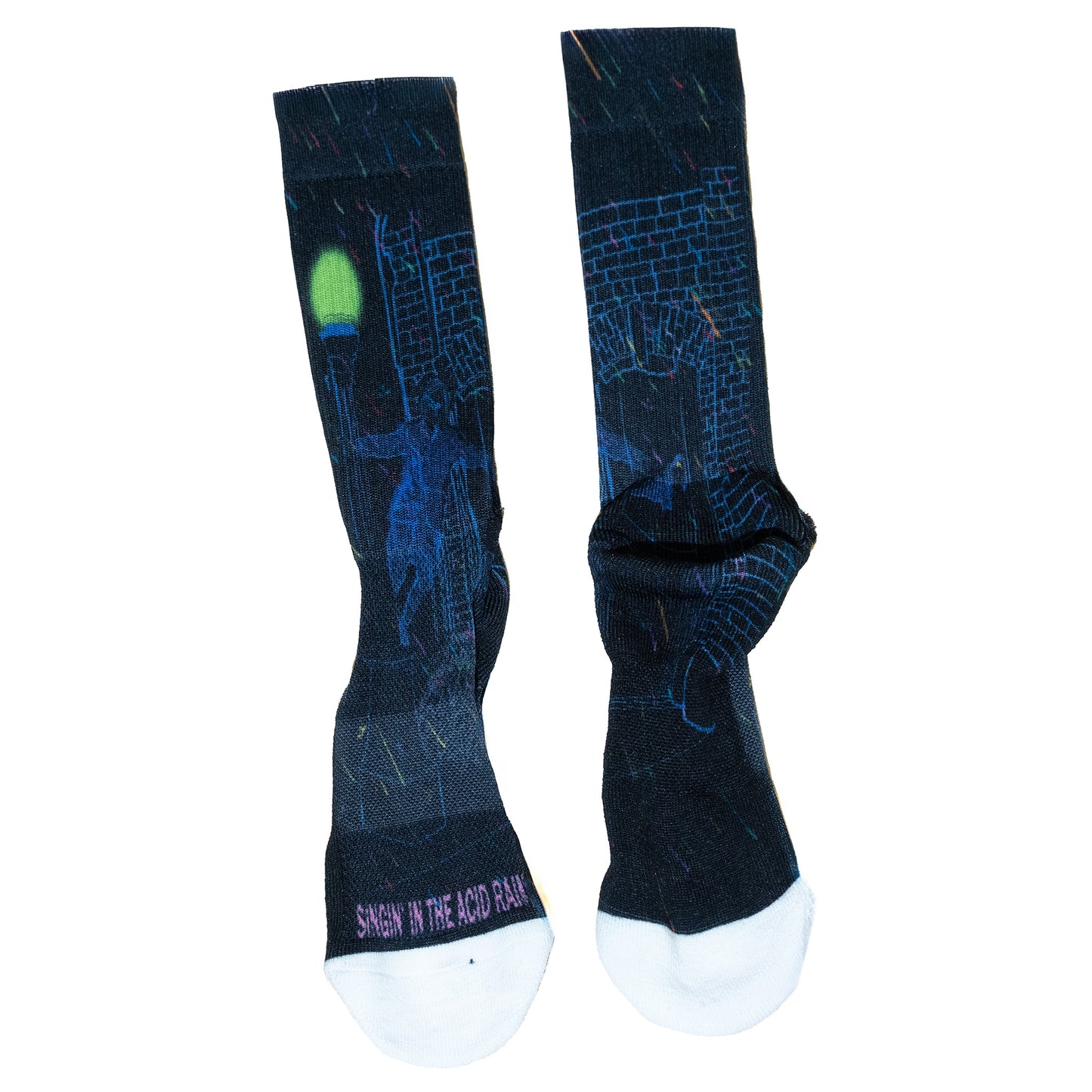 “Singing In The Acid Rain” Tube Socks
