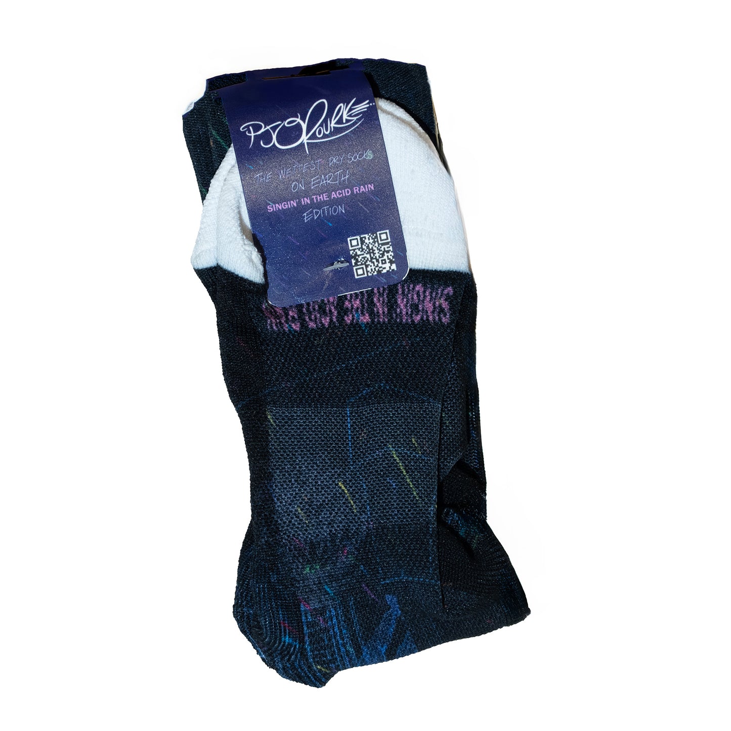 “Singing In The Acid Rain” Tube Socks