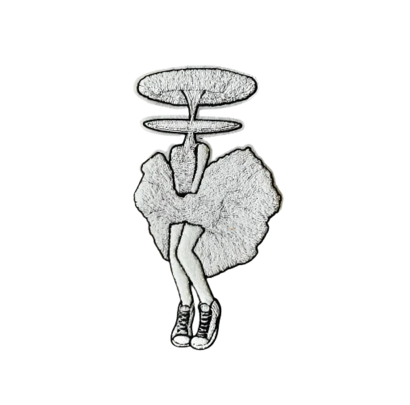 A-Bombshell 12” sew on patch