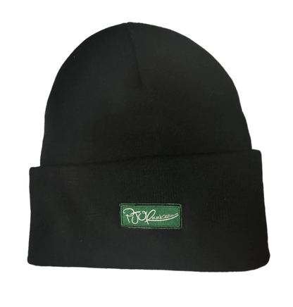 Apartments & Inflation black beanie