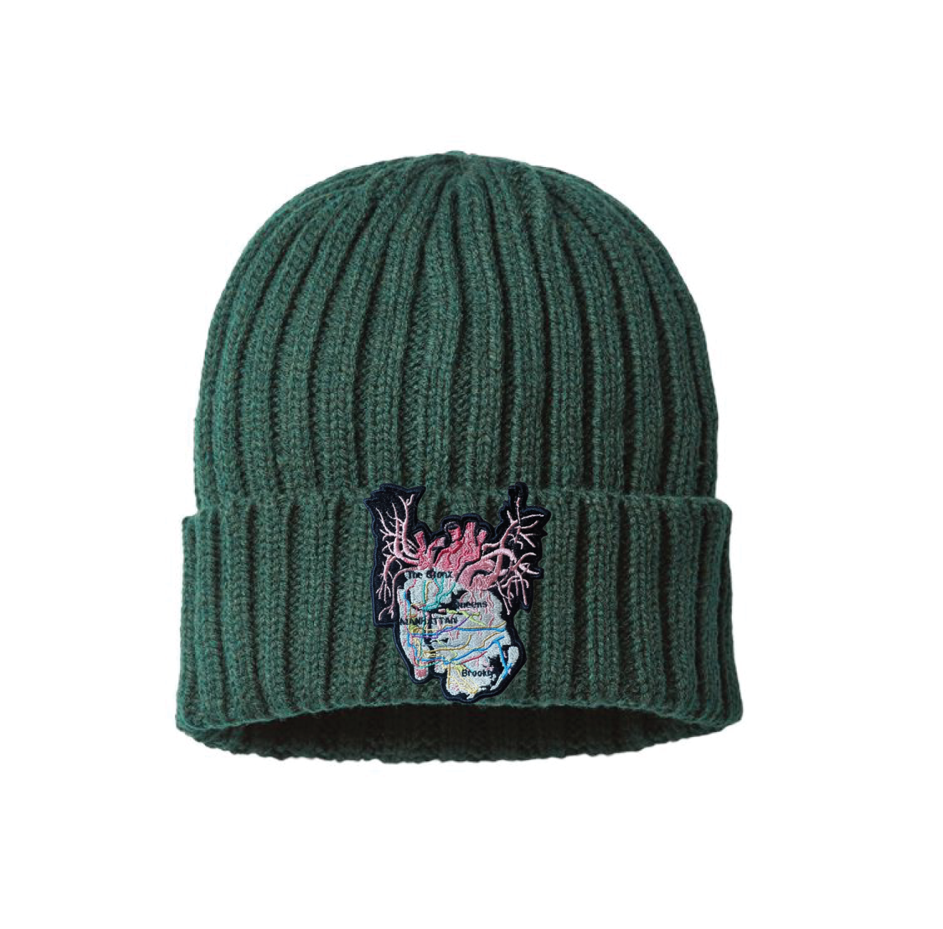 New York City Arteries Premium Beanies