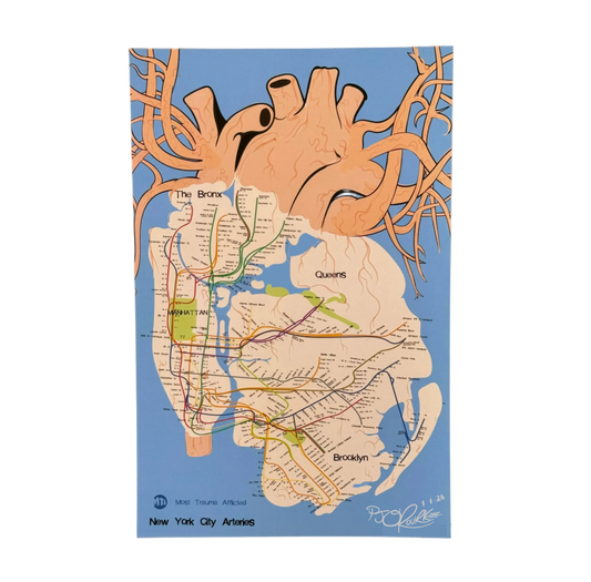 New York City Arteries Signed/ Unsigned Prints