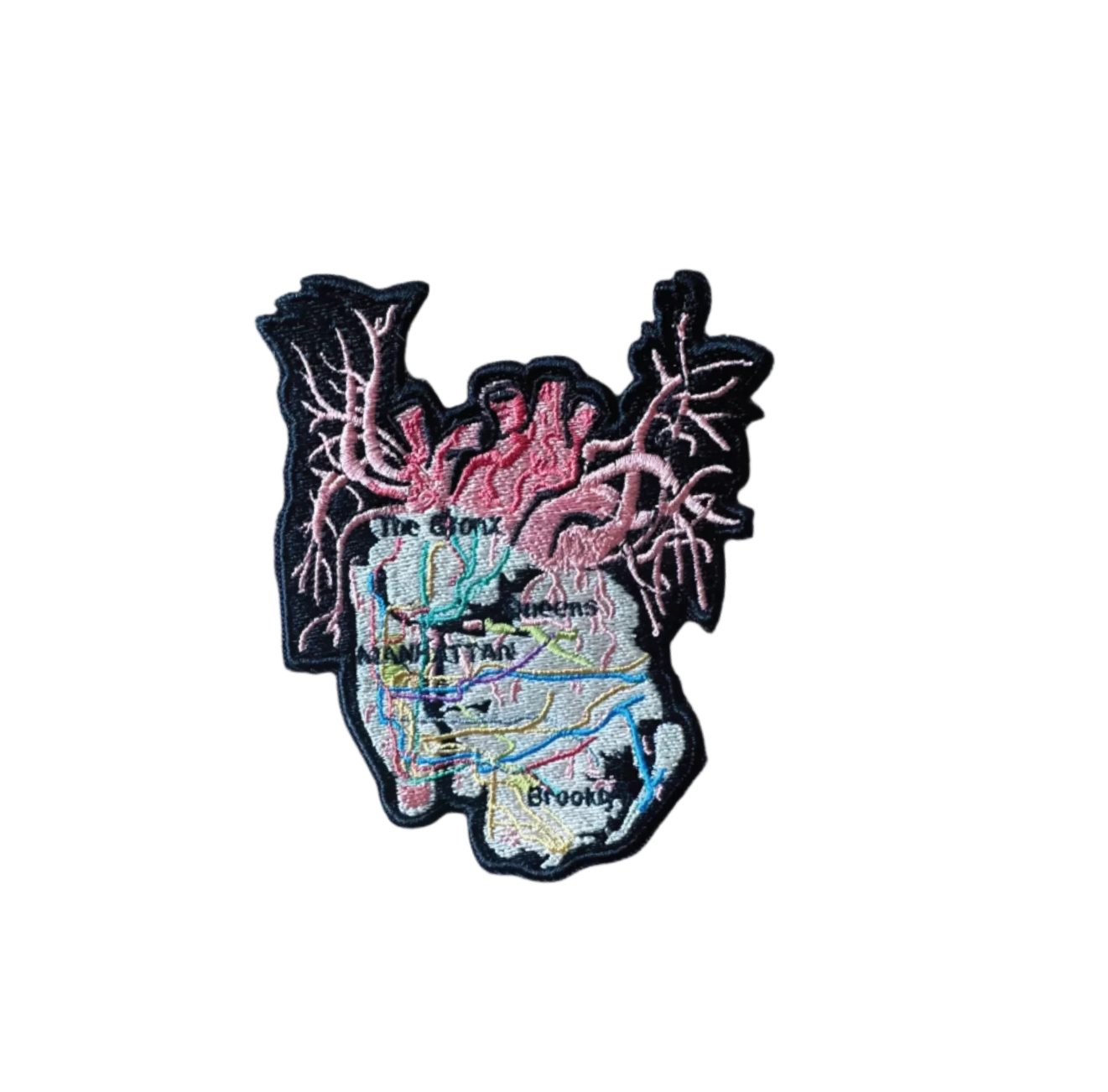 New York City Arteries 4 1/4” sew on patch