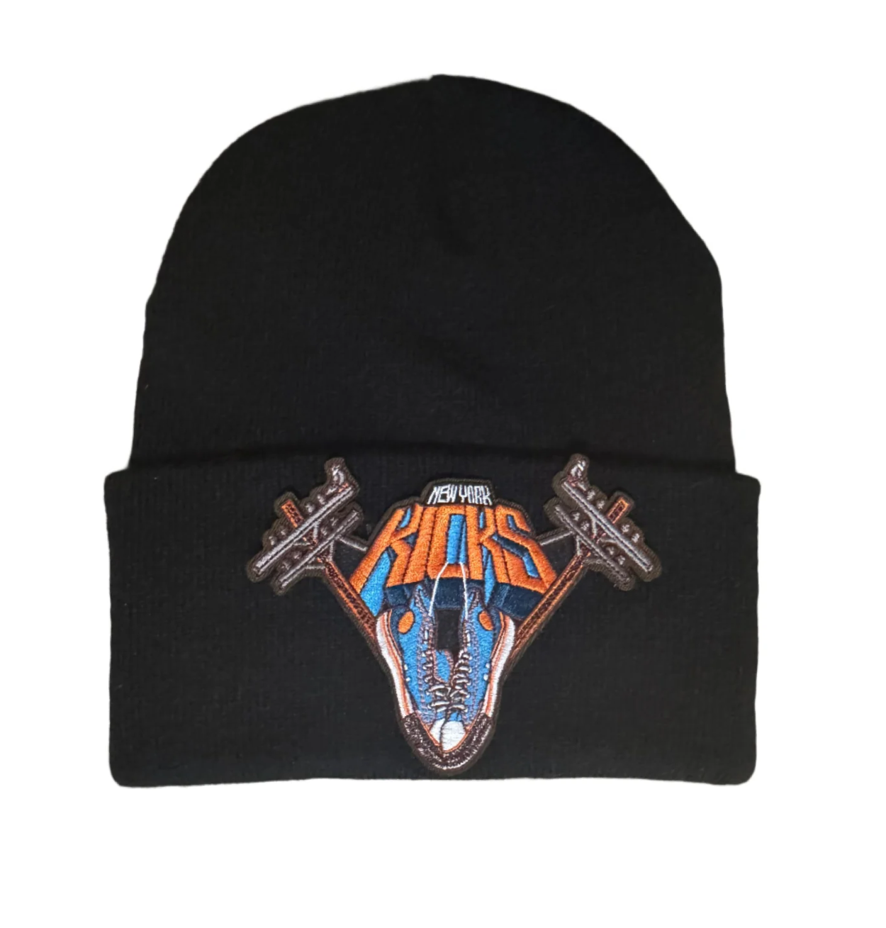 New York Kicks black beanie