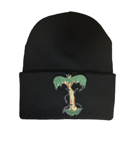 Rotten Apple black beanie