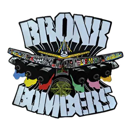 Bronx Bombers 13" sew on patch