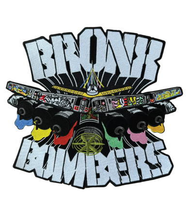 Bronx Bombers 13" sew on patch