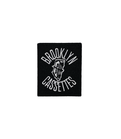 Brooklyn Cassettes 2.5" sew on patch