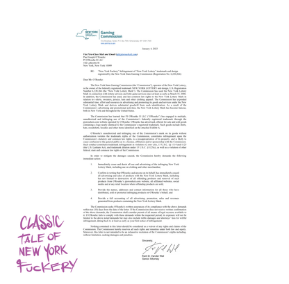 New York Fuckery Heavyweight Tee