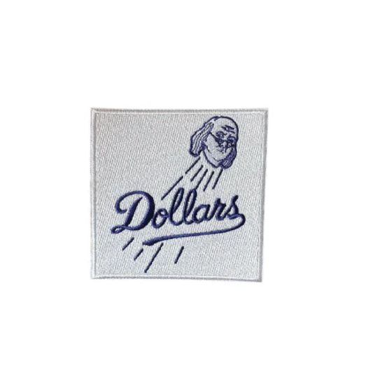 Dollars 3.5” sew on patch