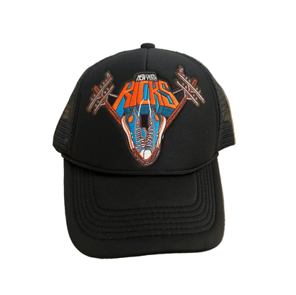 New York Kicks Trucker Hat Black
