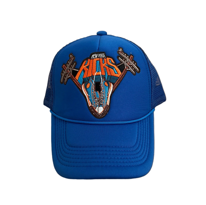 New York Kicks Trucker Hat Royal