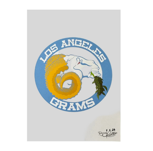 Los Angeles Grams Signed/ Unsigned Prints