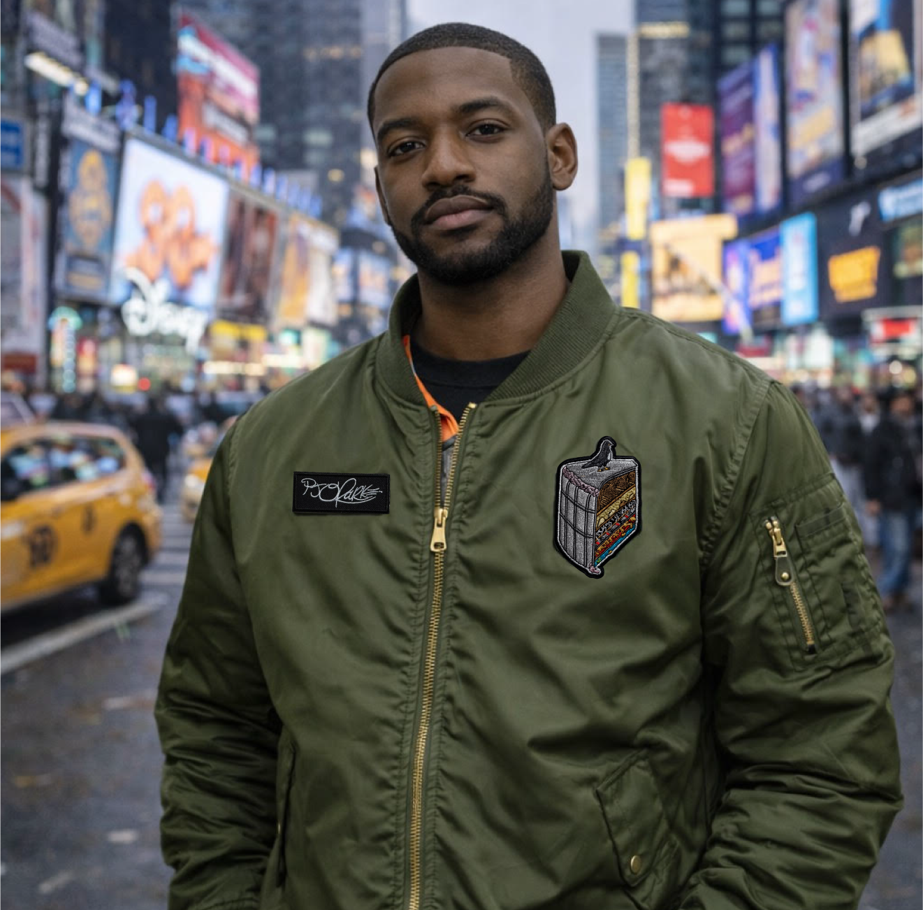 Layer Cake of NY Bomber Jackets