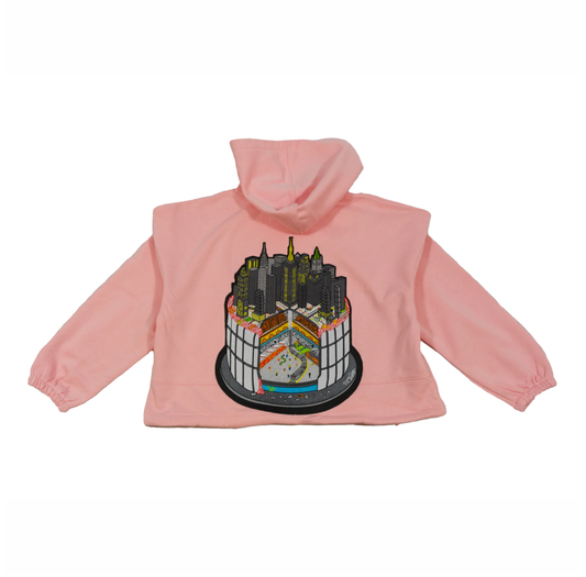 Layer Cake of New York Crop Hoodies