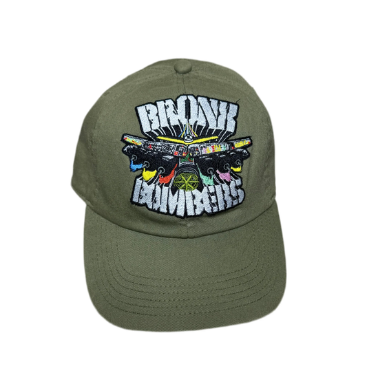 Bronx Bombers military green dad hat