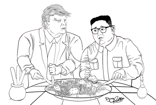 Baby & The Trump  Signed/ Unsigned Prints
