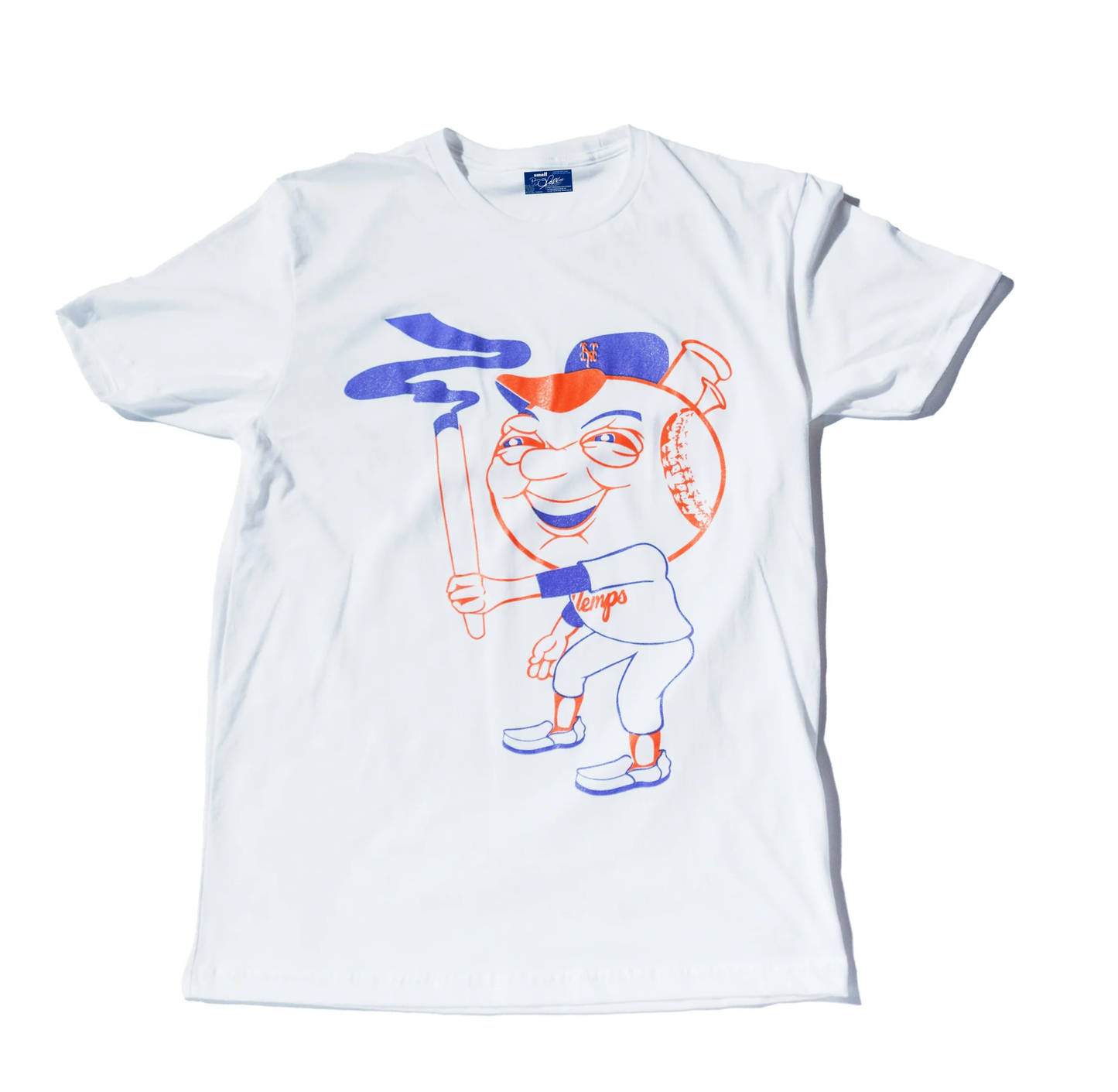 Mr. Hemps screenprinted white tee