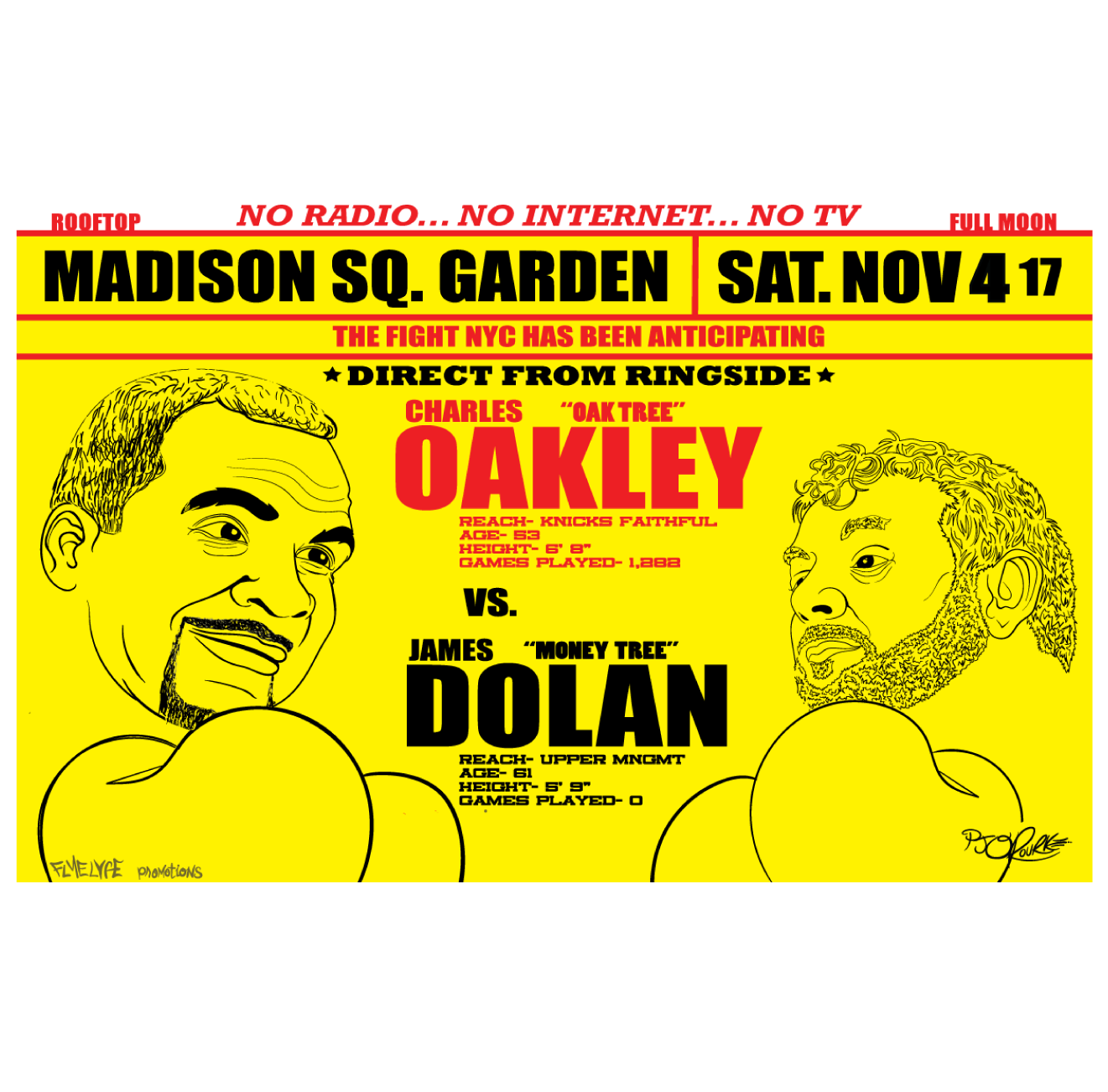 Oakley VS. Dolan Signed/ Unsigned Prints