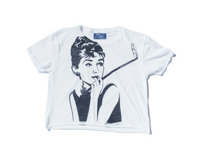 Selfies@Tiffany's Crop Tee