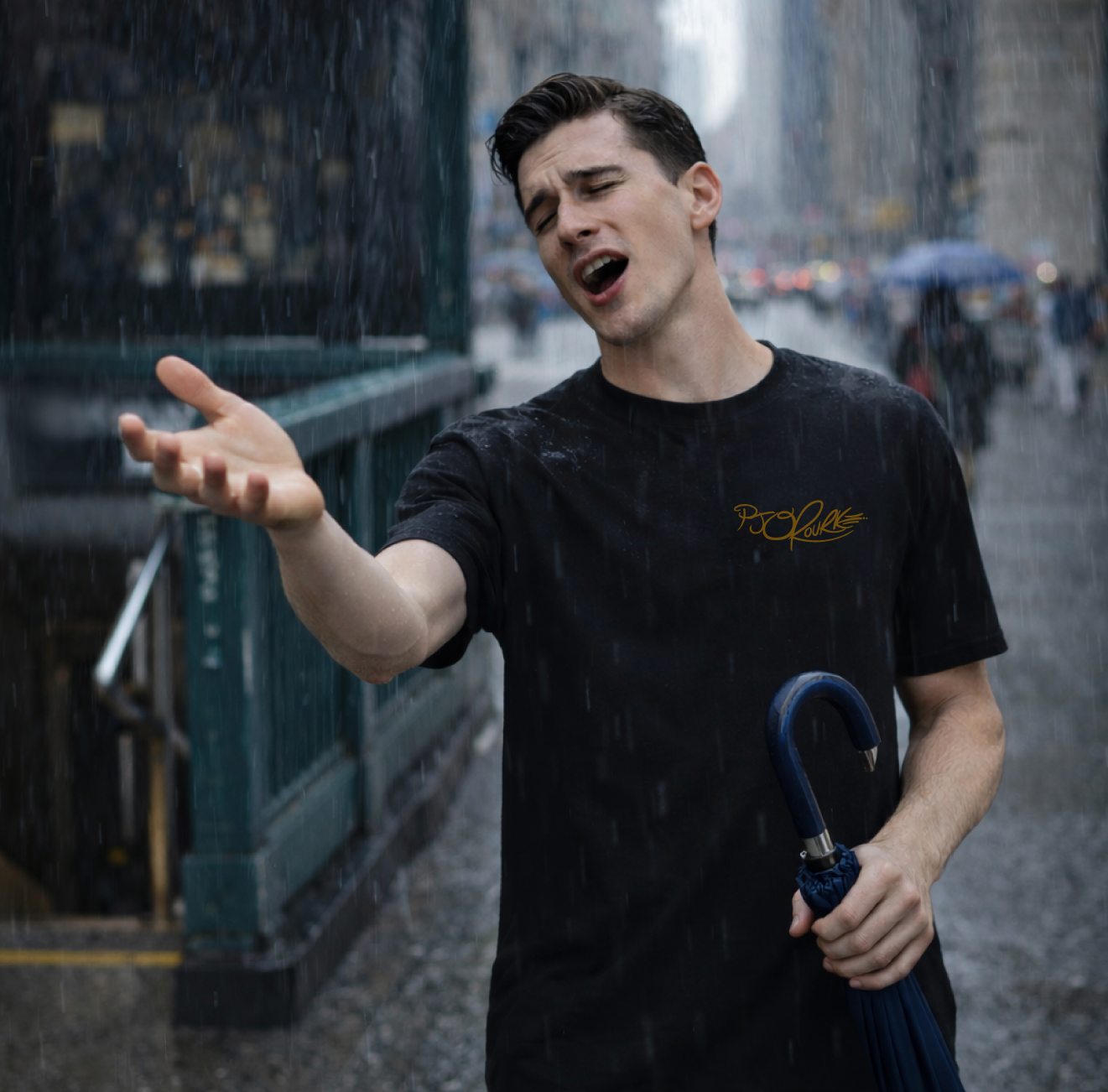 Singin' in the Acid Rain Heavyweight Tee limited edition