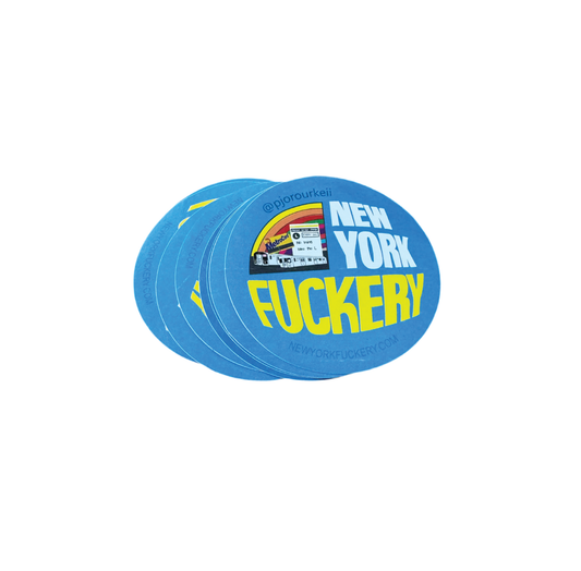 New York Fuckery 3” sticker pack