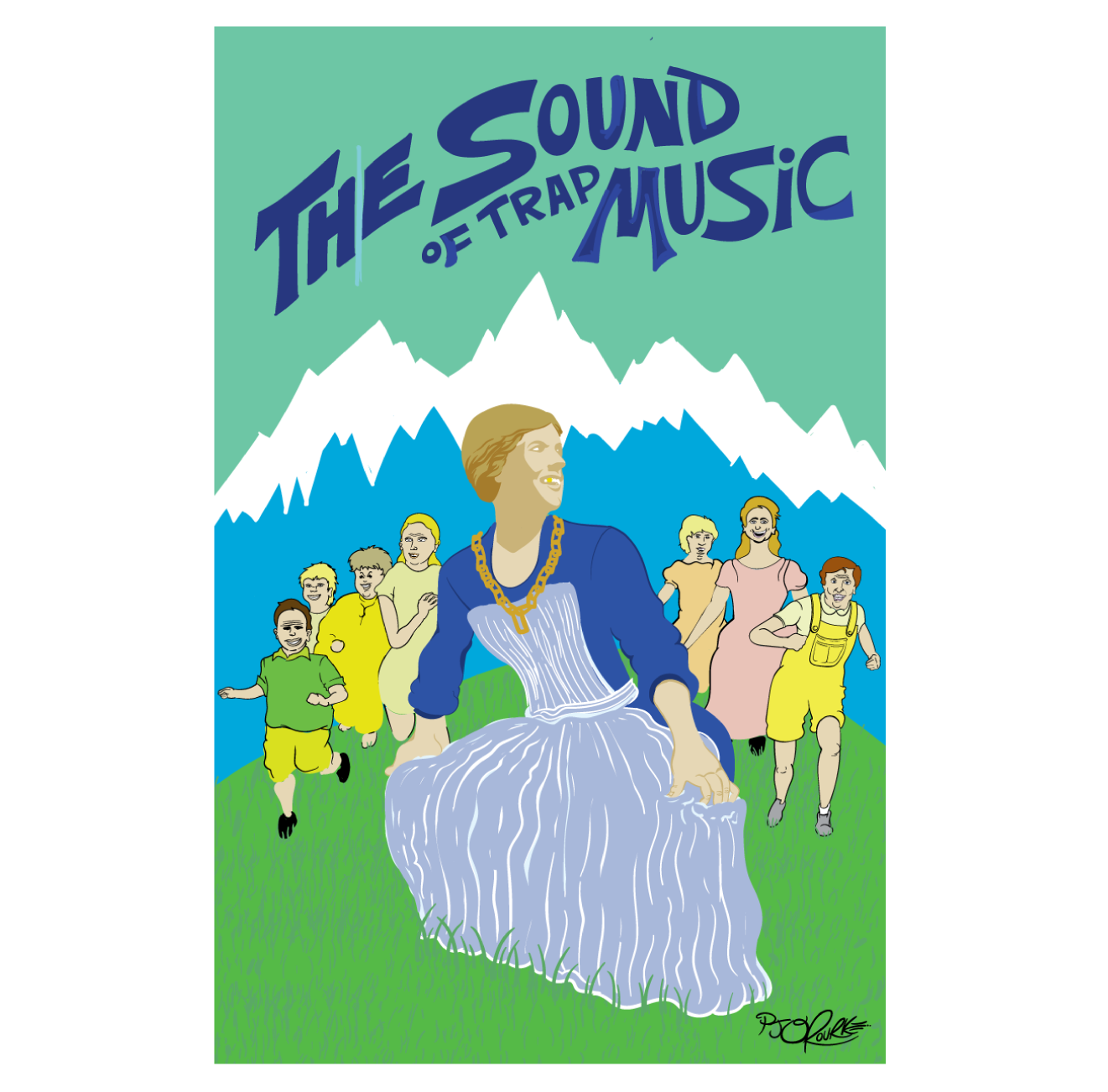 The Sound of Trap Music Signed/ Unsigned Prints