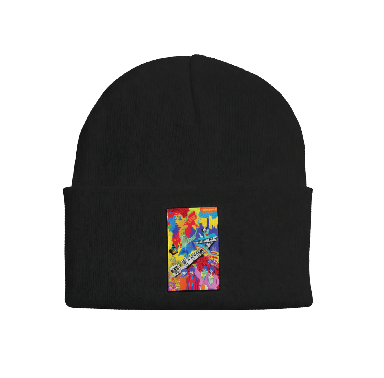 The Yellow Subway Line Premium Beanie