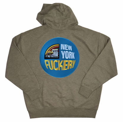 New York Fuckery Zip Midweight Hoody