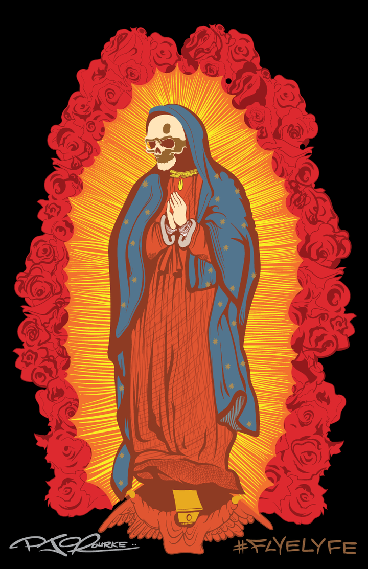 Skull of Guadalupe Print